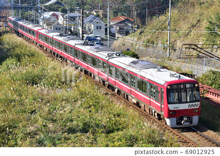 京急栗濱線Tsukuihama-Keikyu Nagasawa New 1000 Series 1489火車 京急栗濱線Tsukuihama-Keikyu Nagasawa New 1000 Series 1489火車 69012925