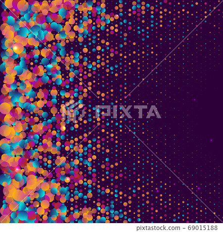 Vector background with colorful confetti. Abstract Vector background with colorful confetti. Abstract 69015188