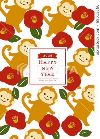2028 New Year's card template 2028 New Year's card template 69015566