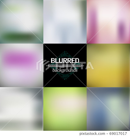 Abstract Modern Concept Vector Blurred Background Abstract Modern Concept Vector Blurred Background 69017017