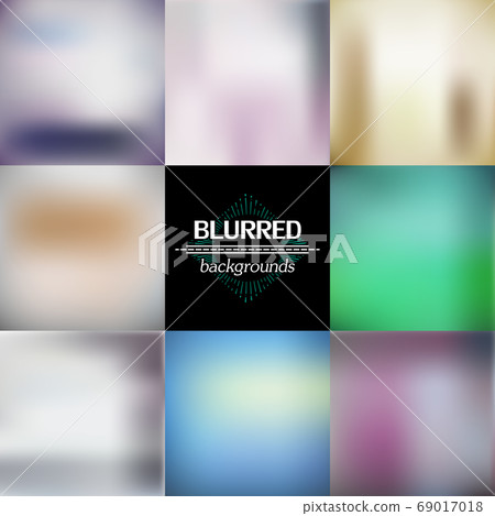 Abstract Modern Concept Vector Blurred Background Abstract Modern Concept Vector Blurred Background 69017018