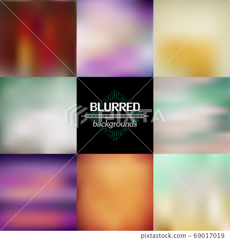 Abstract Modern Concept Vector Blurred Background Abstract Modern Concept Vector Blurred Background 69017019