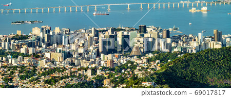 Cityscape of Downtown Rio de Janeiro in Brazil 69017817