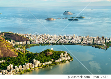 View of Ipanema in Rio de Janeiro, Brazil 69017818