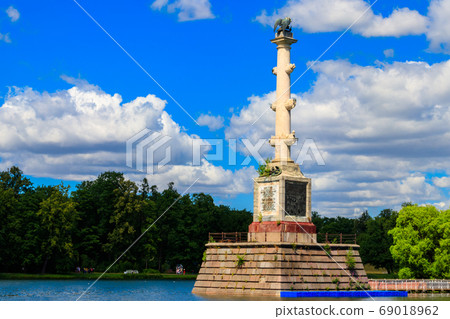 Chesme column in the Catherine Park  69018962