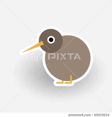 Kiwi Bird cartoon character 69020024