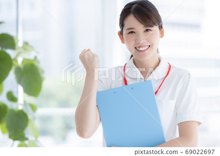 醫療女護士畫像 醫療女護士畫像 69022697