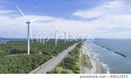 Wind power generation image Wind power generation image 69022855