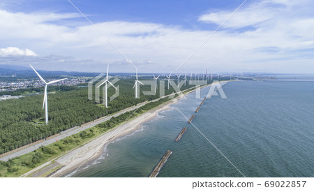 Wind power generation image 69022857