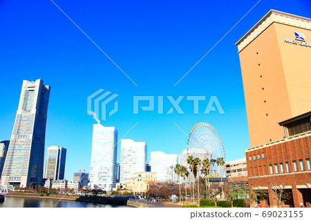 橫濱市Minatomirai 21區橫濱市的風景及其周圍 橫濱市Minatomirai 21區橫濱市的風景及其周圍 69023155