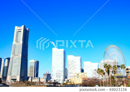 Scenery of Yokohama-shi, Yokohama Minatomirai 21 district and its surroundings Scenery of Yokohama-shi, Yokohama Minatomirai 21 district and its surroundings 69023156