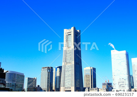 橫濱市Minatomirai 21區橫濱市的風景及其周圍 橫濱市Minatomirai 21區橫濱市的風景及其周圍 69023157