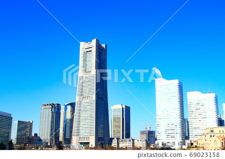 橫濱市Minatomirai 21區橫濱市的風景及其周圍 橫濱市Minatomirai 21區橫濱市的風景及其周圍 69023158