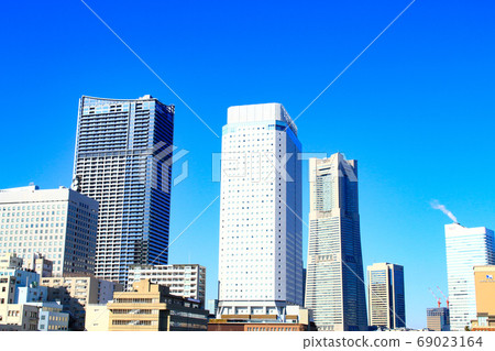 橫濱市Minatomirai 21區橫濱市的風景及其周圍 橫濱市Minatomirai 21區橫濱市的風景及其周圍 69023164