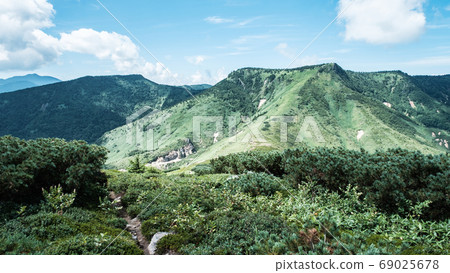 View of Mt. Gafu and Mt. 69025678