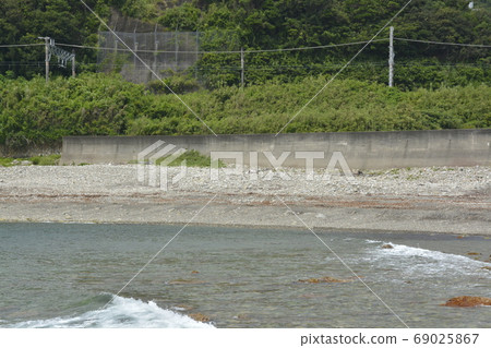[JR Kisei Main Line] Scenery around Waka Station 69025867