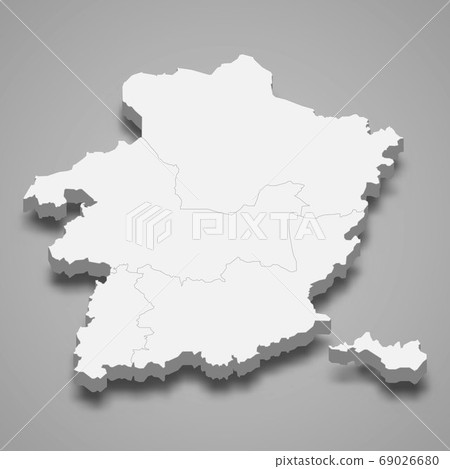 3d map of Limburg is a province of Belgium 3d map of Limburg is a province of Belgium 69026680