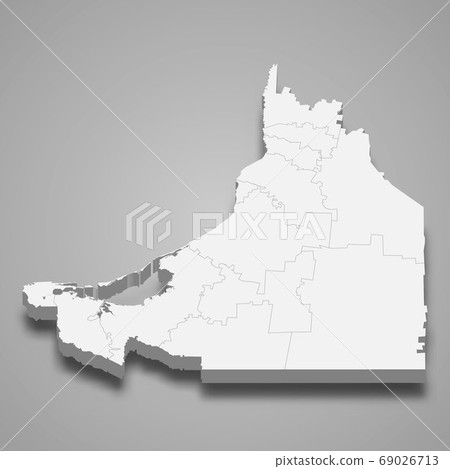 3d map of Campeche is a state of Mexico 3d map of Campeche is a state of Mexico 69026713