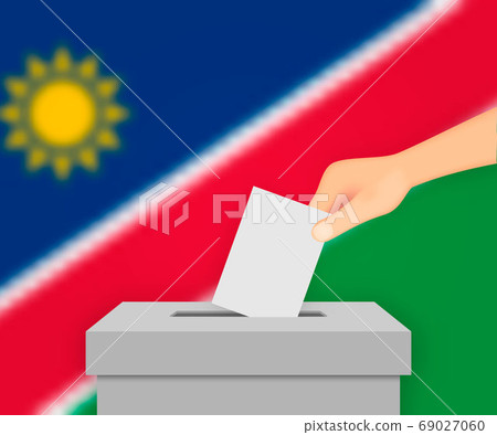 Namibia election banner background. Template for - Stock Illustration  [69027060] - PIXTA