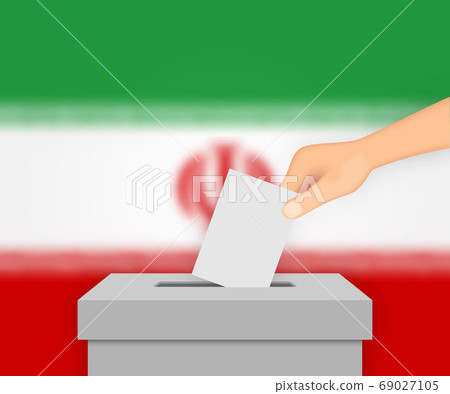Iran election banner background. Template for your Iran election banner background. Template for your 69027105