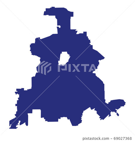 High Quality map city of United States of America 69027368