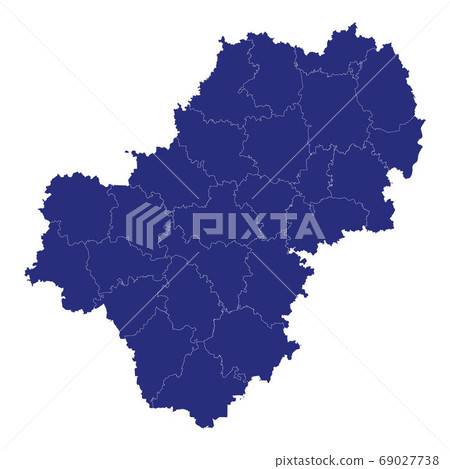 High Quality map region of Russia Template for High Quality map region of Russia Template for 69027738