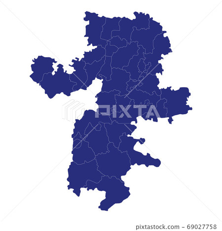 High Quality map region of Russia Template for 69027758