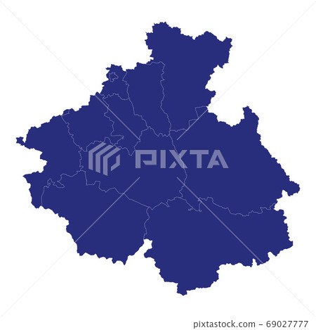 High Quality map region of Russia Template for High Quality map region of Russia Template for 69027777