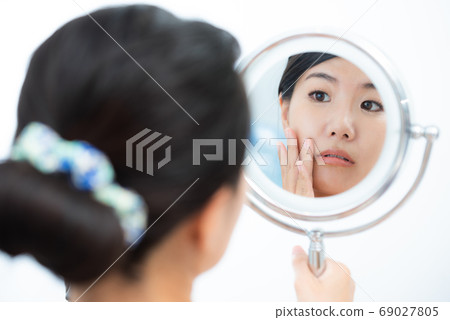 美女形象女性臉 美女形象女性臉 69027805