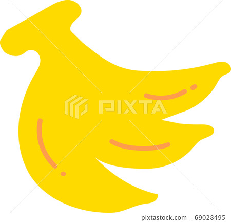 Banana illustration material 69028495