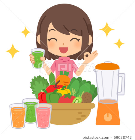 思慕雪蔬菜女人 思慕雪蔬菜女人 69028742