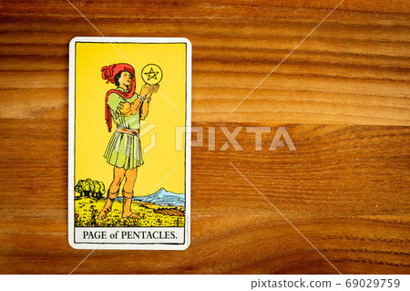 Tarot Card Minor Arcana Pentacle Page Tarot Card Minor Arcana Pentacle Page 69029759