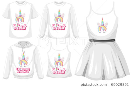 Set of girl outfits 69029891