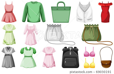 Set of costume objects Set of costume objects 69030191