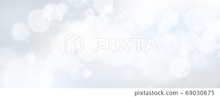 abstract blurred light element that used for cover decoration bokeh background with blue color 69030675