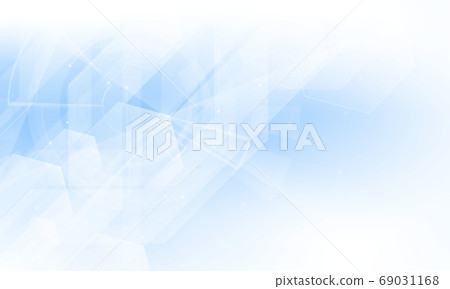 abstract blue technology communication concept vector background 69031168
