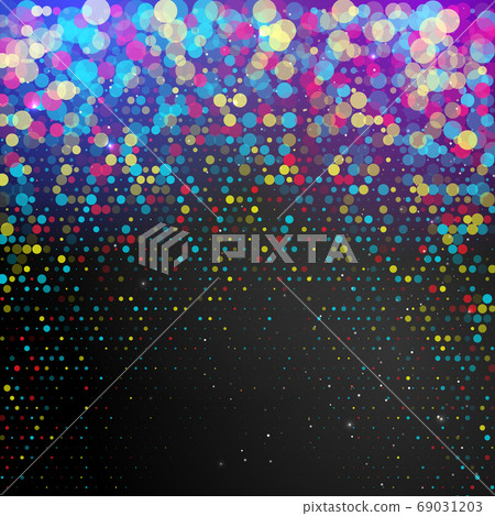 Vector confetti. Colorful confetti Vector confetti. Colorful confetti 69031203