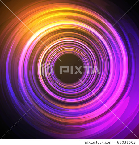 Techno Geometric Vector Curve Modern Science 69031502