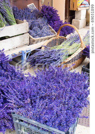 Lavender on the market in Provence, Southern France Lavender on the market in Provence, Southern France 69031899