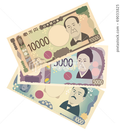 New banknote bill illustration 69033825