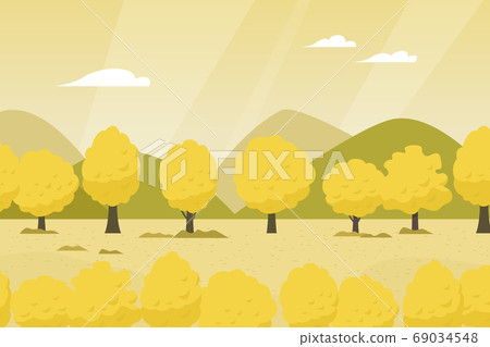 Ginkgo vector illustration 69034548