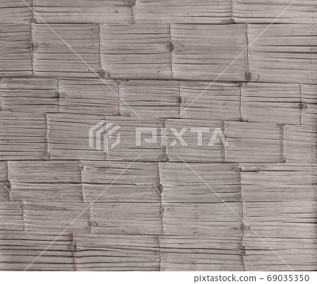 Traditional Woven wood rattan or timber pattern nature texture s 69035350