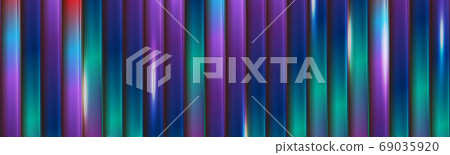 Colorful neon smooth stripes abstract tech... - Stock Illustration ...