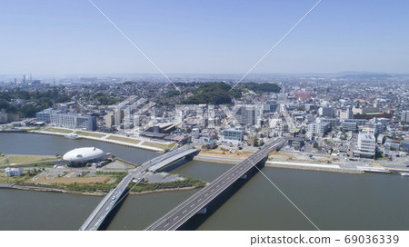 《宮城縣石卷市》城市鳥瞰圖 69036339
