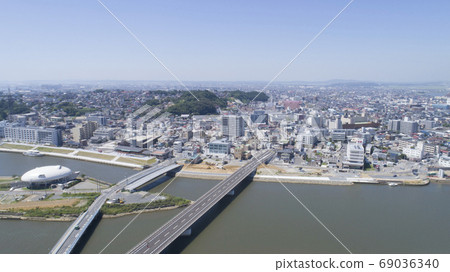 《宮城縣石卷市》城市鳥瞰圖 69036340