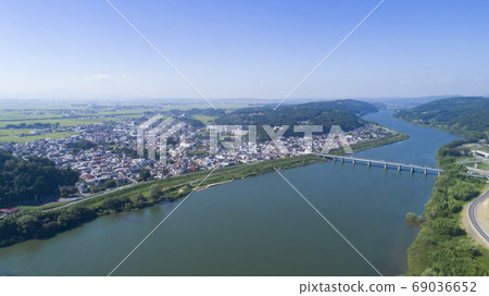 《宮城縣》東鄉町鳥瞰圖 69036652