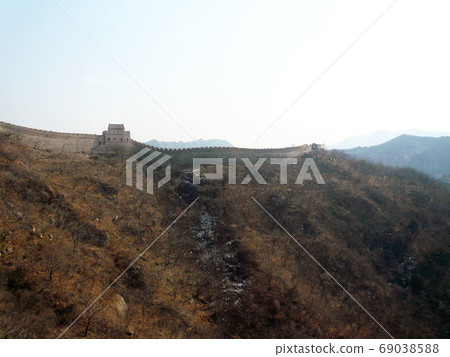 View of the Great Wall at Mutianyu, Beijing View of the Great Wall at Mutianyu, Beijing 69038588