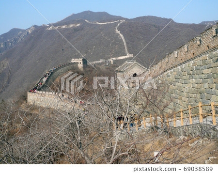 北京慕田yu長城的景色 69038589