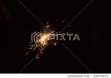 Hand-held fireworks 69038870