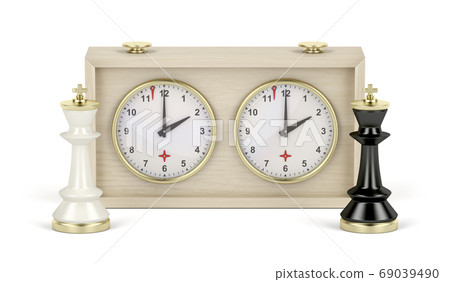 Chess kings and chess clock Chess kings and chess clock 69039490